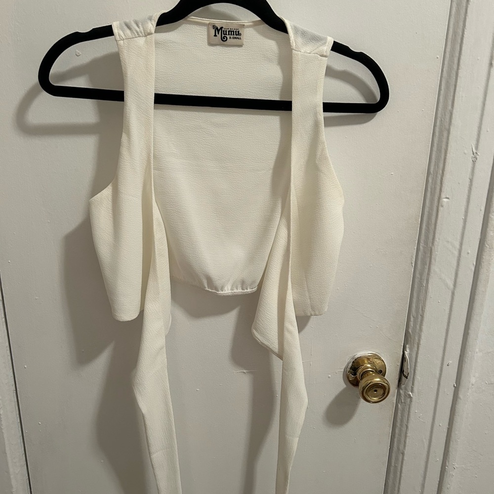 Show Me Your MuMu wrap vest top